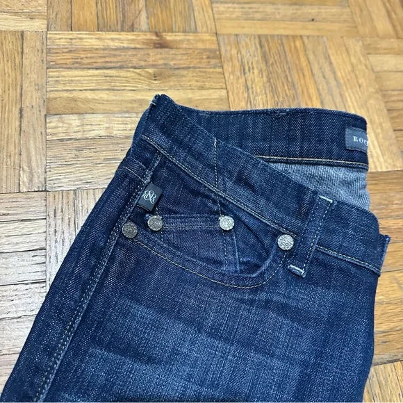 Rock & Republic Dark Wash Jeans Size 27 - Picture 6 of 8